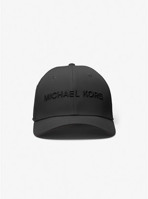 Férfi Michael Kors Embroidered Baseball Kalap Fekete | HU2050MQJ