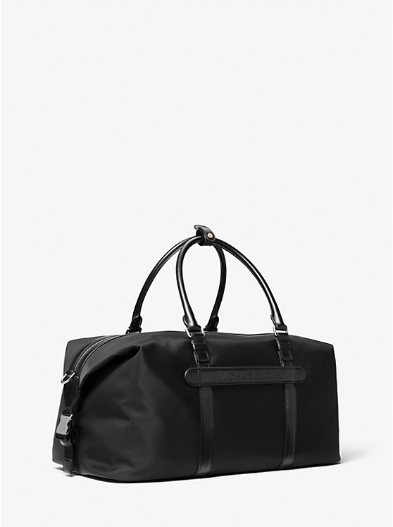 Férfi Michael Kors Brooklyn Recycled Nylon Duffle Táska Fekete | HU2130EBH