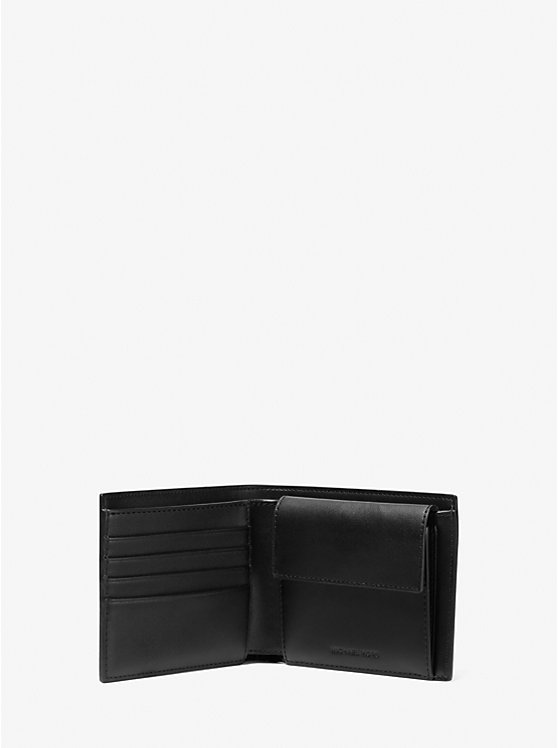 Férfi Michael Kors Greyson Logo Billfold With Coin Pocket Pénztárca BRIGHT WHT | HU2157VRH