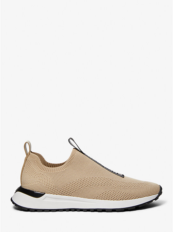 Férfi Michael Kors Miles Stretch Knit Slip-On Sportcipő CHINO | HU2278YXW