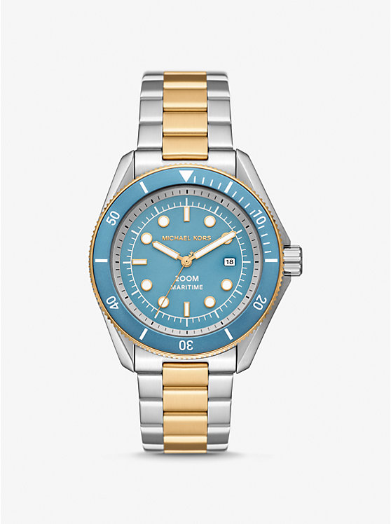 Férfi Michael Kors Oversized Maritime Two-Tone Óra TWO TONE | HU2078EBK