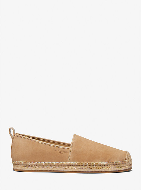 Férfi Michael Kors Owen Suede Espadrille Sportcipő CAMEL | HU2282WNY