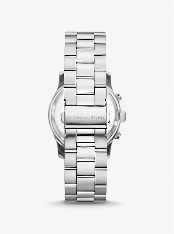 Férfi Michael Kors Runway Silver-Tone Óra Titán | HU2090GHU