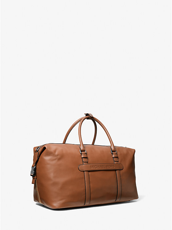 Férfi Michael Kors Varick Leather Duffle Táska LUGGAGE | HU2132TCK