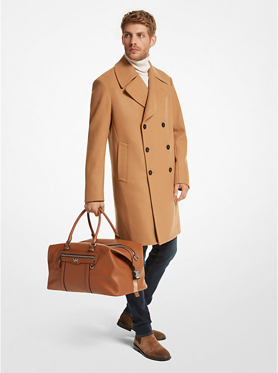 Férfi Michael Kors Varick Leather Duffle Táska LUGGAGE | HU2132TCK