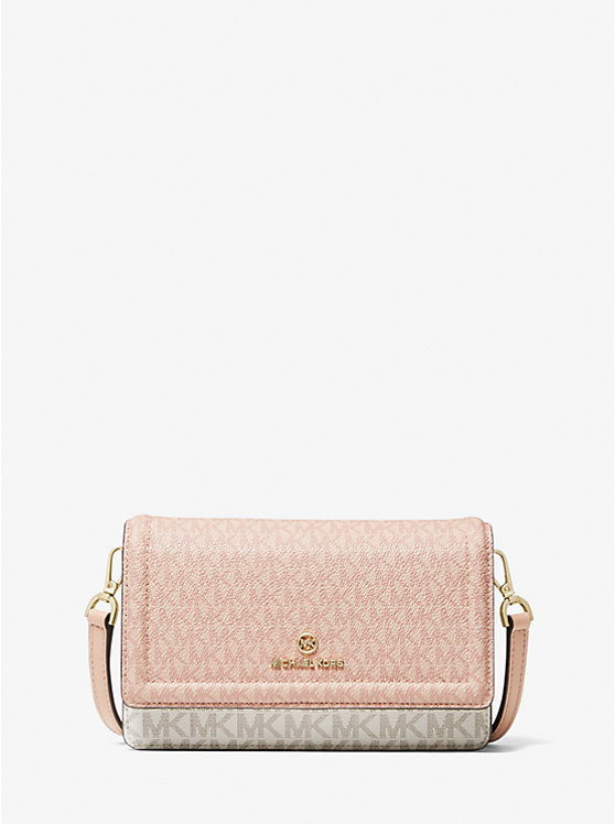 Női Michael Kors Jet Set Small Two-Tone Logo Smartphone Crossbody Táska BALLET MULTI | HU1106LIK