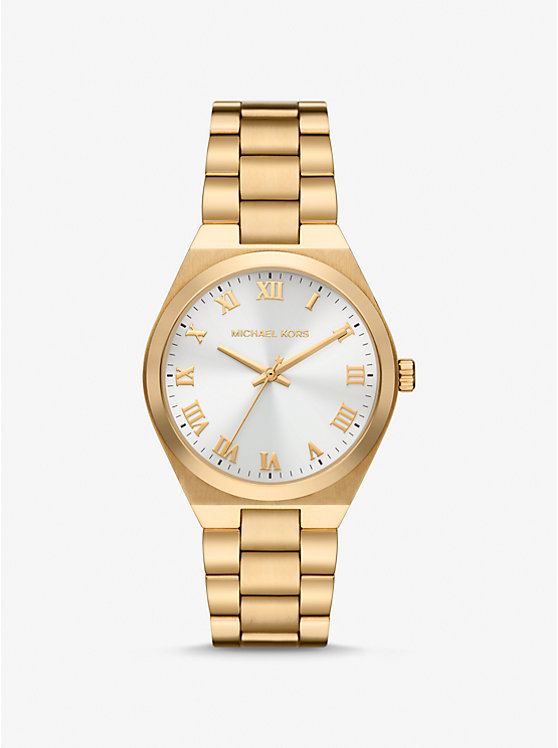 Női Michael Kors Lennox Gold-Tone Óra Arany | HU1583NWO