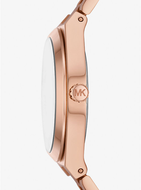 Női Michael Kors Lennox Rose Gold-Tone Óra CERISE | HU1587XYD