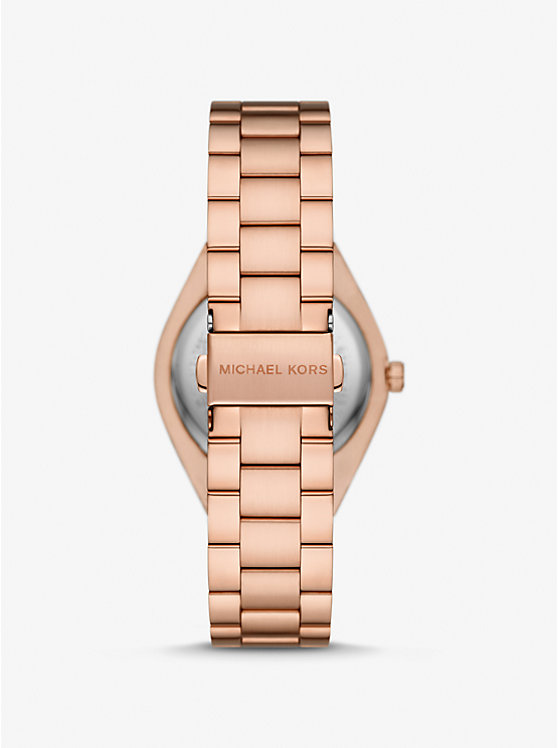 Női Michael Kors Lennox Rose Gold-Tone Óra CERISE | HU1587XYD