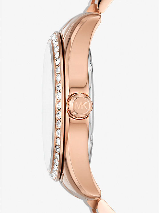 Női Michael Kors Lexington Pavé Rose Gold-Tone and Jewelry Gift Set Óra Rózsaszín Arany | HU1593GSL