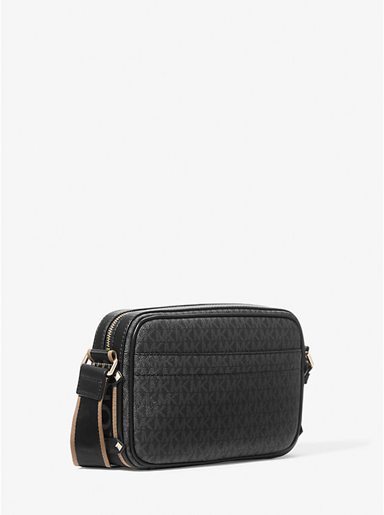 Női Michael Kors Maeve Large Logo Crossbody Táska Fekete | HU1113MQN