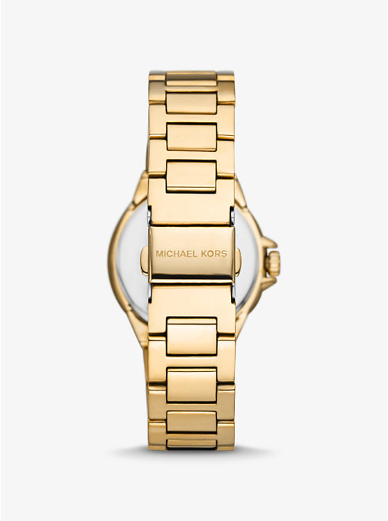 Női Michael Kors Mini Camille Gold-Tone Óra Arany | HU1596SGC