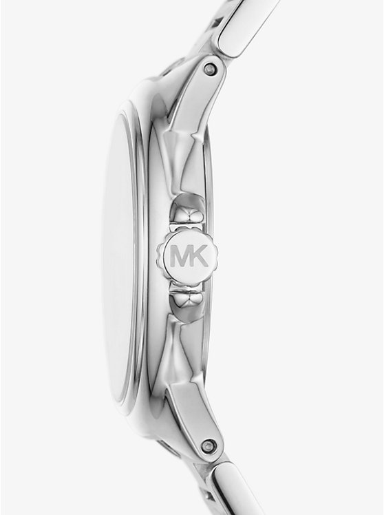 Női Michael Kors Mini Camille Silver-Tone Óra Titán | HU1601UZM