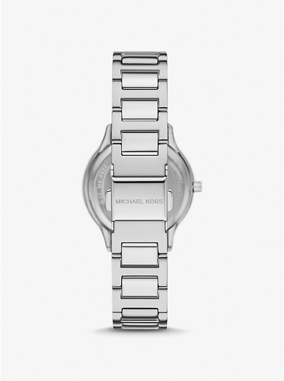 Női Michael Kors Mini Sage Pavé Silver-Tone Óra Titán | HU1612TCA